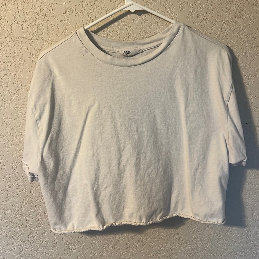 White Crop Top